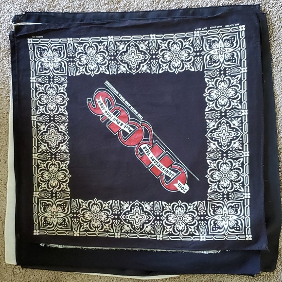Other Vintage Rock Band Bandanas From The Eighties Euc Poshmark
